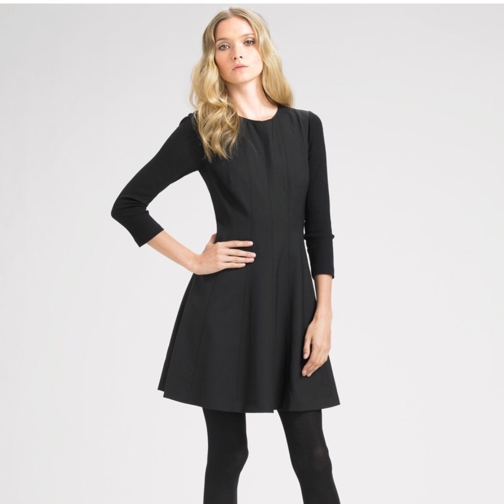 Theory Elmyra wool stretch dress